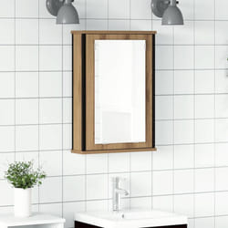 Vidaxl - Armoire à miroir de salle de bain chêne artisanal 42x12x60 cm
