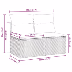 VidaXL 3325238 ensemble de meubles de jardin - Vue supplémentaire 6