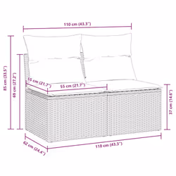 VidaXL 3325239 ensemble de meubles de jardin - Vue supplémentaire 6