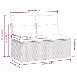 VidaXL 3325244 ensemble de meubles de jardin - Vue supplémentaire 6