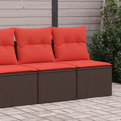 Cet ensemble de canapés de jardin est le complément parfait de votre arrière-cour, terrasse ou patio, offrant un espace confo ...