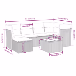 VidaXL 3325285 ensemble de meubles de jardin - Vue supplémentaire 4