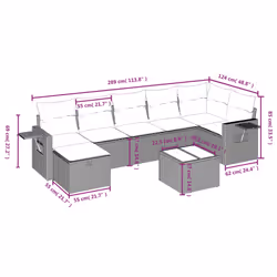 VidaXL 3325502 ensemble de meubles de jardin - Vue supplémentaire 4