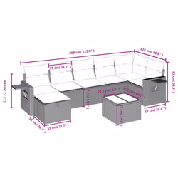 VidaXL 3325506 ensemble de meubles de jardin - Vue supplémentaire 4