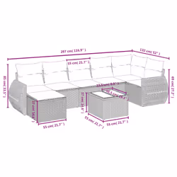 VidaXL 3325602 ensemble de meubles de jardin - Vue supplémentaire 4