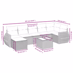 VidaXL 3325606 ensemble de meubles de jardin - Vue supplémentaire 4
