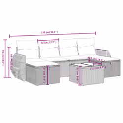 VidaXL 3325622 ensemble de meubles de jardin - Vue supplémentaire 4