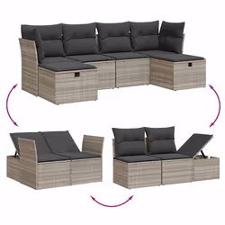 VidaXL 3325628 ensemble de meubles de jardin
