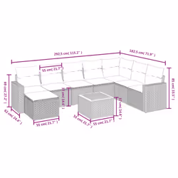 VidaXL 3325805 ensemble de meubles de jardin - Vue supplémentaire 4