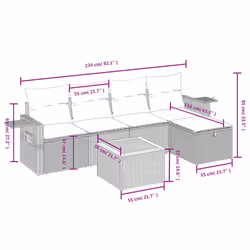 VidaXL 3325808 ensemble de meubles de jardin - Vue supplémentaire 4