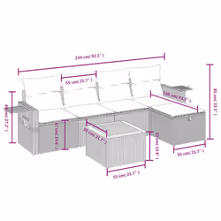 VidaXL 3325811 ensemble de meubles de jardin - Vue supplémentaire 4