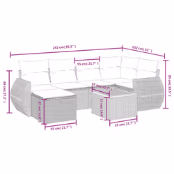 VidaXL 3325842 ensemble de meubles de jardin - Vue supplémentaire 4
