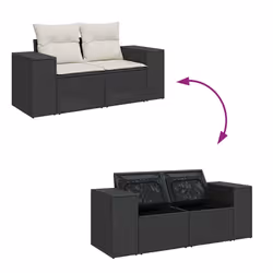 VidaXL 3325864 ensemble de meubles de jardin - Vue supplémentaire 8