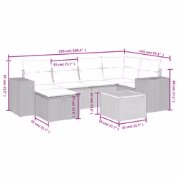 VidaXL 3325875 ensemble de meubles de jardin - Vue supplémentaire 4