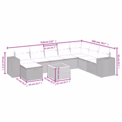 VidaXL 3325884 ensemble de meubles de jardin - Vue supplémentaire 4