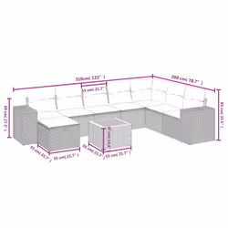 VidaXL 3325885 ensemble de meubles de jardin - Vue supplémentaire 4