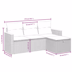 VidaXL 3325895 ensemble de meubles de jardin