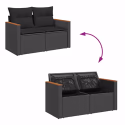 VidaXL 3325898 ensemble de meubles de jardin - Vue supplémentaire 8