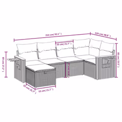VidaXL 3325968 ensemble de meubles de jardin