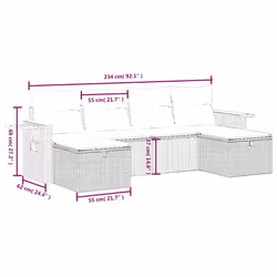 VidaXL 3325996 ensemble de meubles de jardin - Vue supplémentaire 4