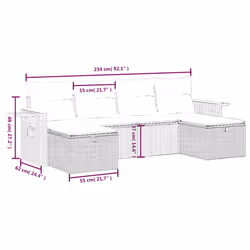 VidaXL 3325997 ensemble de meubles de jardin