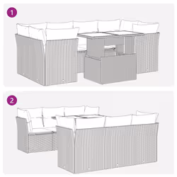 VidaXL 3326111 ensemble de meubles de jardin - Vue supplémentaire 6