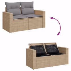 VidaXL 3326240 ensemble de meubles de jardin - Vue supplémentaire 7