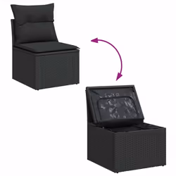 VidaXL 3326276 ensemble de meubles de jardin - Vue supplémentaire 7