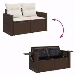 VidaXL 3326464 ensemble de meubles de jardin - Vue supplémentaire 8