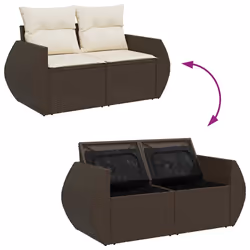 VidaXL 3326624 ensemble de meubles de jardin - Vue supplémentaire 8