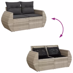 VidaXL 3326703 ensemble de meubles de jardin - Vue supplémentaire 7
