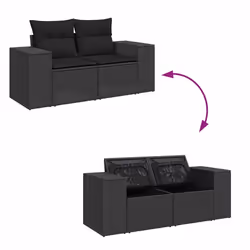 VidaXL 3326746 ensemble de meubles de jardin - Vue supplémentaire 7