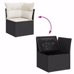 VidaXL 3326867 ensemble de meubles de jardin - Vue supplémentaire 8