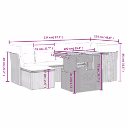 VidaXL 3326947 ensemble de meubles de jardin