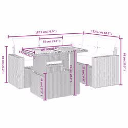 VidaXL 3327033 ensemble de meubles de jardin