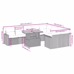 VidaXL 3327083 ensemble de meubles de jardin