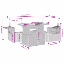 VidaXL 3327147 ensemble de meubles de jardin