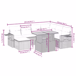 VidaXL 3327180 ensemble de meubles de jardin