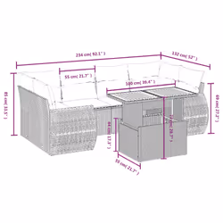 VidaXL 3327230 ensemble de meubles de jardin