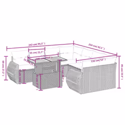 VidaXL 3327240 ensemble de meubles de jardin