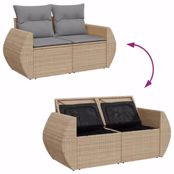 VidaXL 3327251 ensemble de meubles de jardin - Vue supplémentaire 8