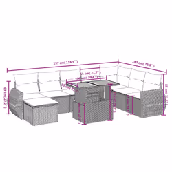 VidaXL 3327301 ensemble de meubles de jardin
