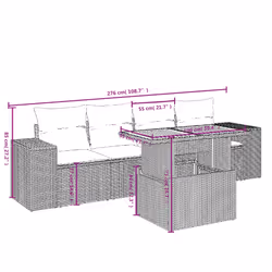 VidaXL 3327321 ensemble de meubles de jardin