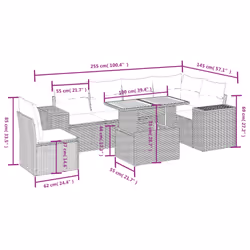 VidaXL 3327381 ensemble de meubles de jardin