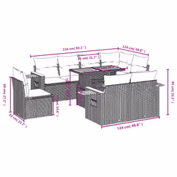 VidaXL 3327611 ensemble de meubles de jardin