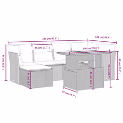 VidaXL 3327975 ensemble de meubles de jardin - Vue supplémentaire 4