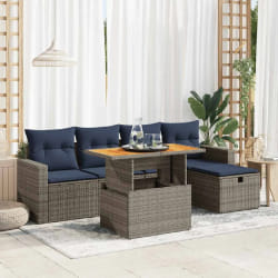 VidaXL 3327999 ensemble de meubles de jardin Gris