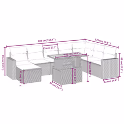 VidaXL 3328017 ensemble de meubles de jardin - Vue supplémentaire 4