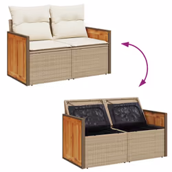 VidaXL 3328150 ensemble de meubles de jardin - Vue supplémentaire 8