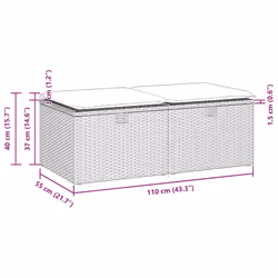 VidaXL 3328669 ensemble de meubles de jardin - Vue supplémentaire 7